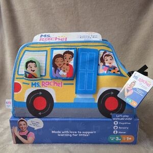 NWT - Ms. Rachel Tummy Time Activity Bus For 3m-1yr+